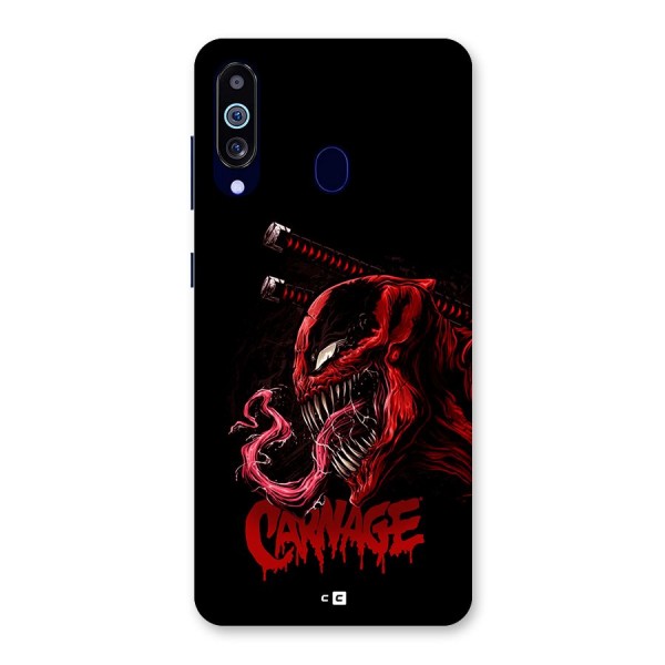 Hybrid Carnage Back Case for Galaxy A60