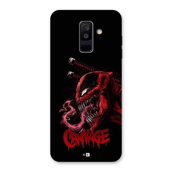 Hybrid Carnage Back Case for Galaxy A6 Plus