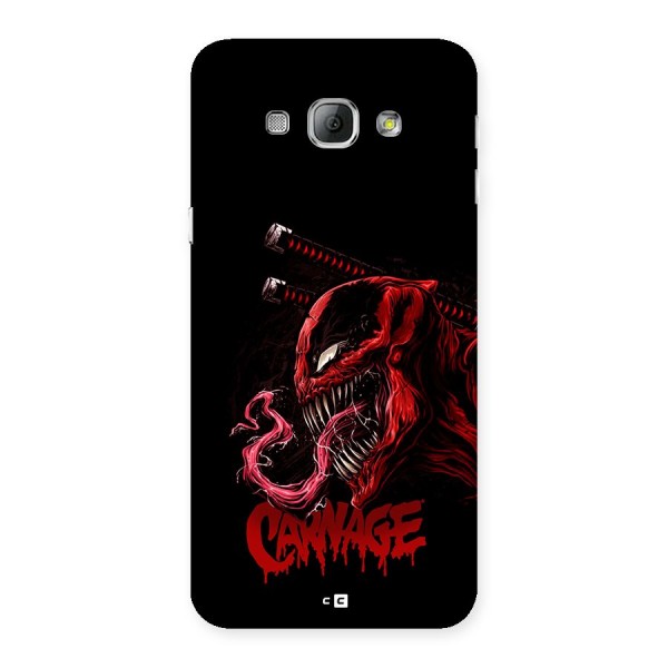 Hybrid Carnage Back Case for Galaxy A8