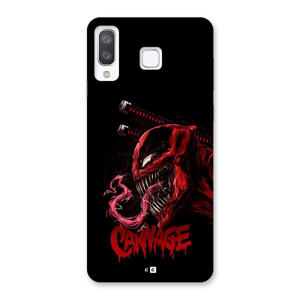 Hybrid Carnage Back Case for Galaxy A8 Star