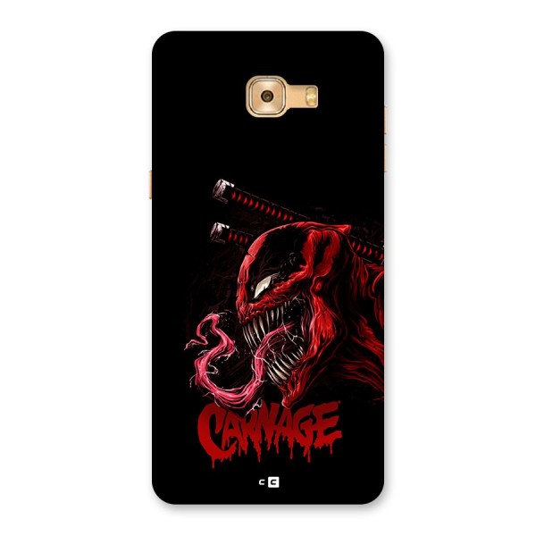 Hybrid Carnage Back Case for Galaxy C9 Pro