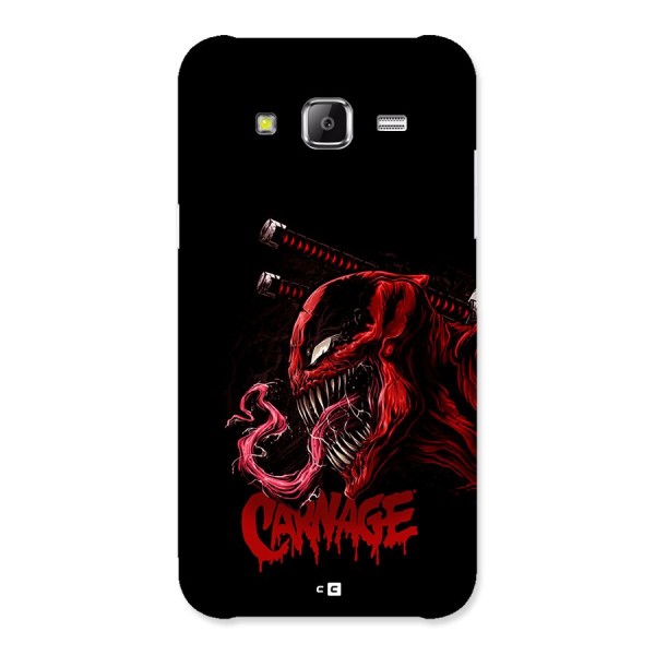 Hybrid Carnage Back Case for Galaxy J5