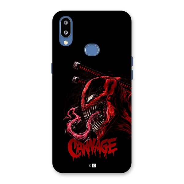 Hybrid Carnage Back Case for Galaxy M01s