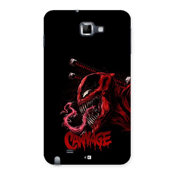 Hybrid Carnage Back Case for Galaxy Note