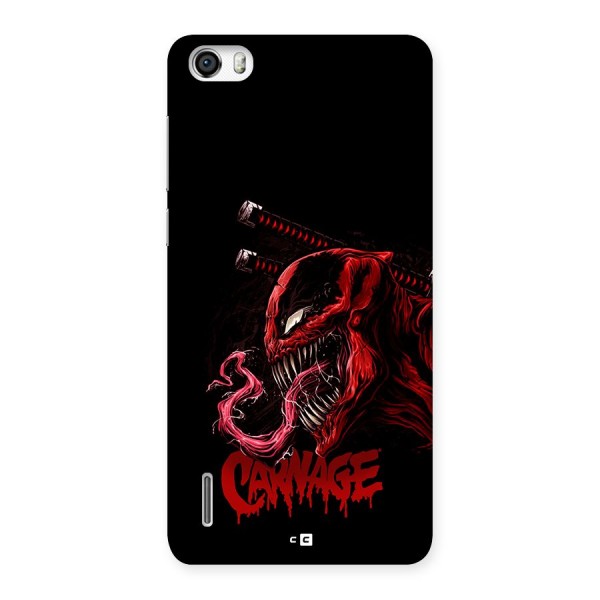 Hybrid Carnage Back Case for Honor 6