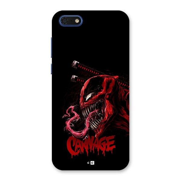 Hybrid Carnage Back Case for Honor 7s