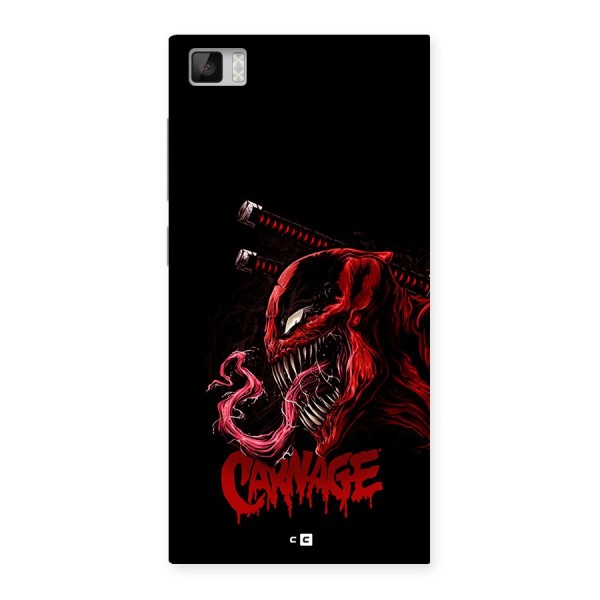 Hybrid Carnage Back Case for Mi3