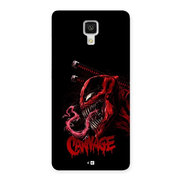 Hybrid Carnage Back Case for Mi4