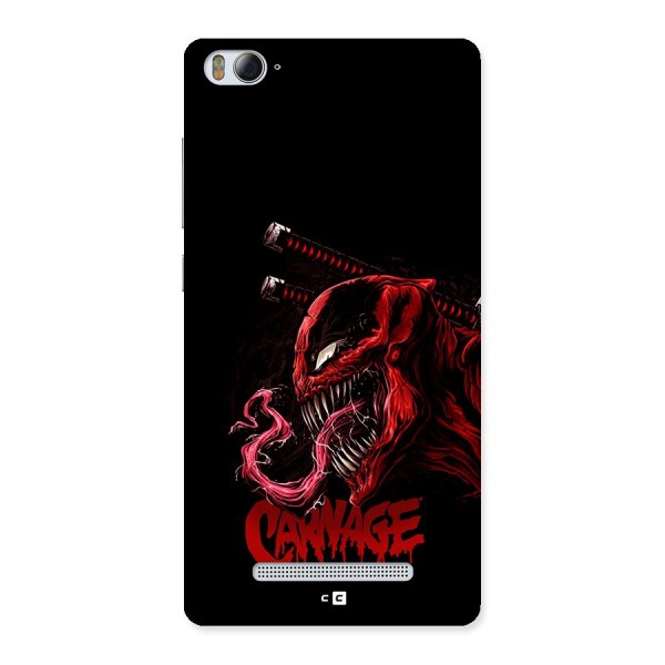 Hybrid Carnage Back Case for Mi4i