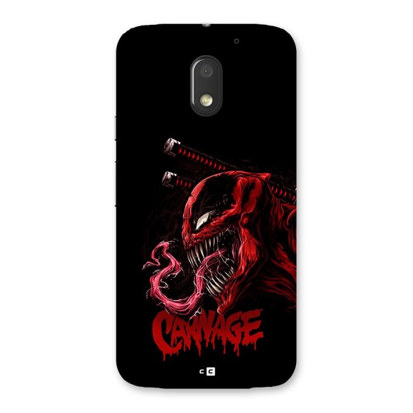 Hybrid Carnage Back Case for Moto E3 Power