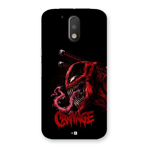 Hybrid Carnage Back Case for Moto G4