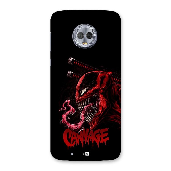 Hybrid Carnage Back Case for Moto G6