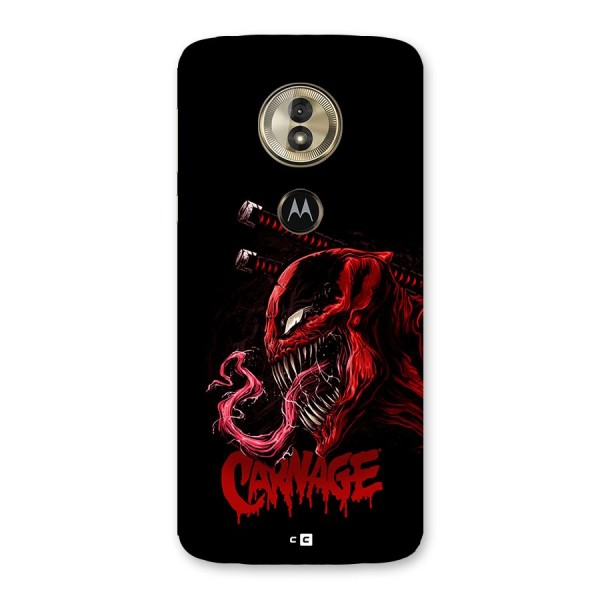 Hybrid Carnage Back Case for Moto G6 Play