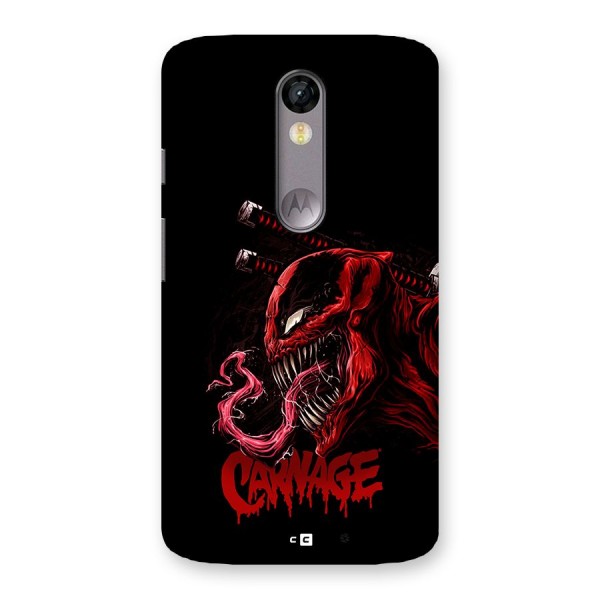 Hybrid Carnage Back Case for Moto X Force