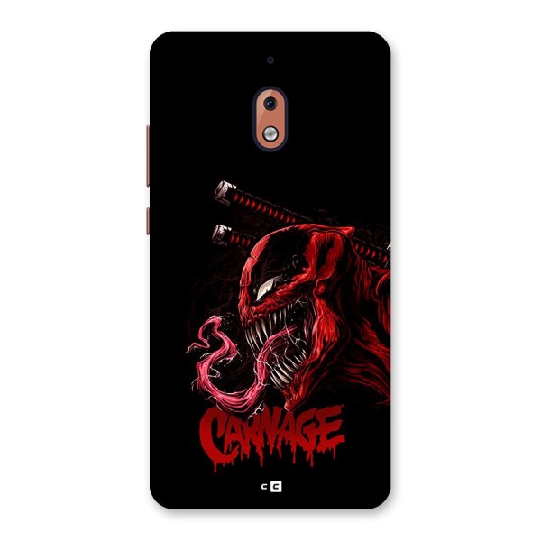 Hybrid Carnage Back Case for Nokia 2.1