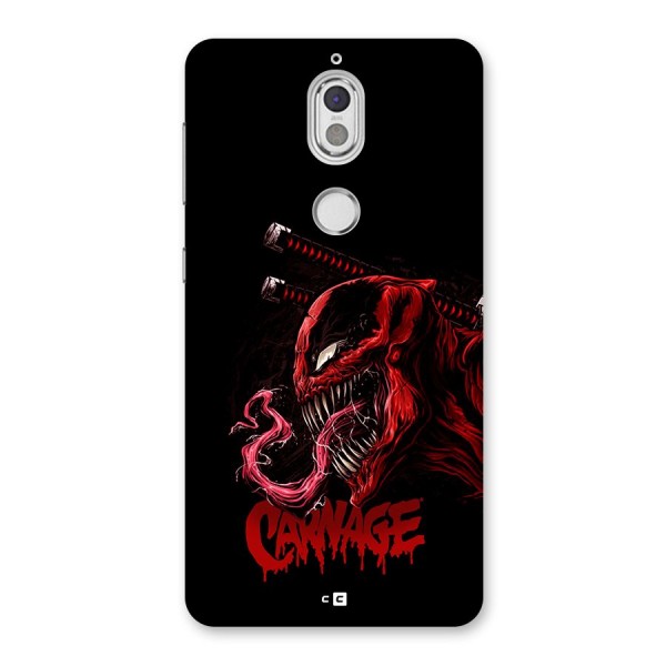 Hybrid Carnage Back Case for Nokia 7