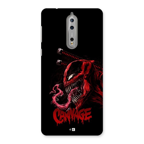 Hybrid Carnage Back Case for Nokia 8