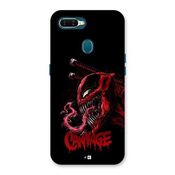 Hybrid Carnage Back Case for Oppo A11k