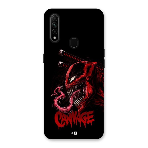 Hybrid Carnage Back Case for Oppo A31