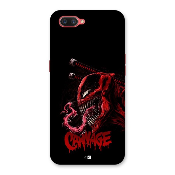 Hybrid Carnage Back Case for Oppo A3s