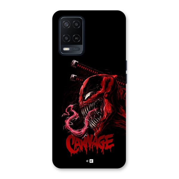 Hybrid Carnage Back Case for Oppo A54