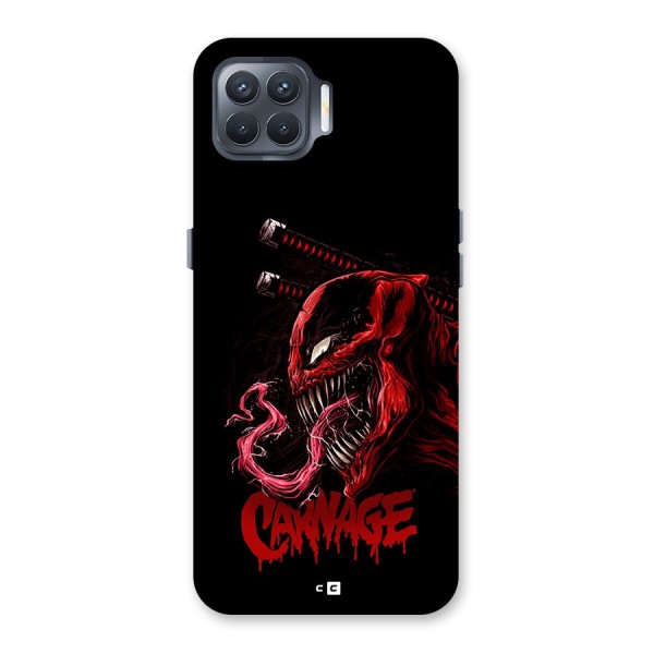 Hybrid Carnage Back Case for Oppo F17 Pro