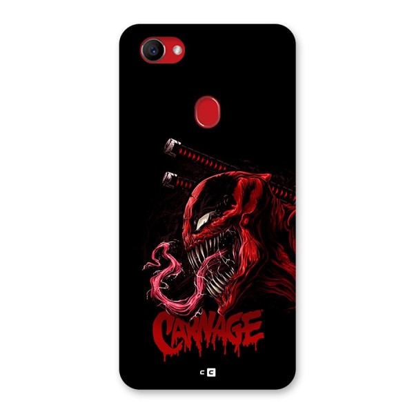 Hybrid Carnage Back Case for Oppo F7