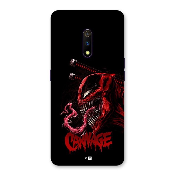 Hybrid Carnage Back Case for Realme X