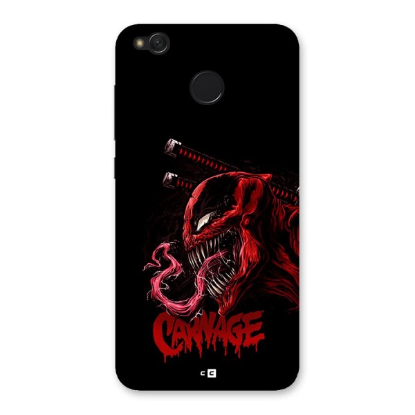 Hybrid Carnage Back Case for Redmi 4