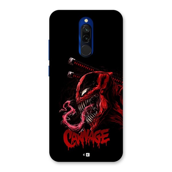 Hybrid Carnage Back Case for Redmi 8