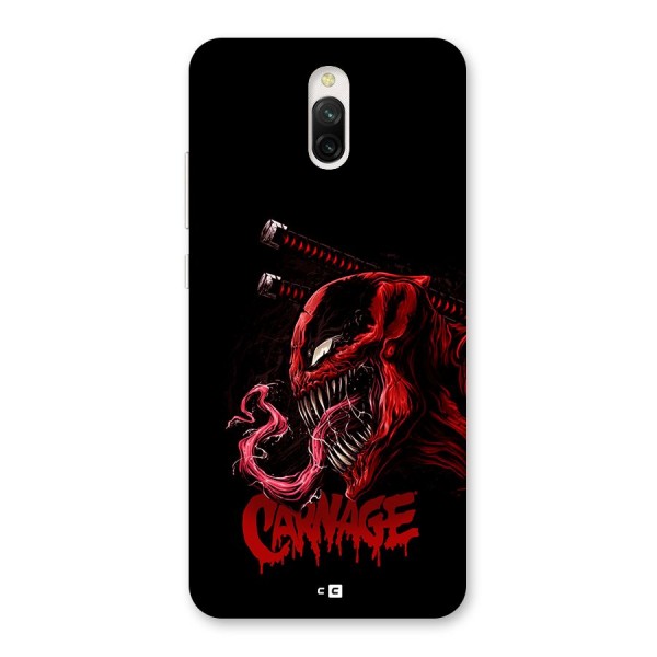 Hybrid Carnage Back Case for Redmi 8A Dual