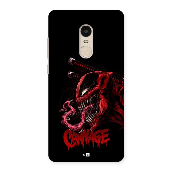 Hybrid Carnage Back Case for Redmi Note 4