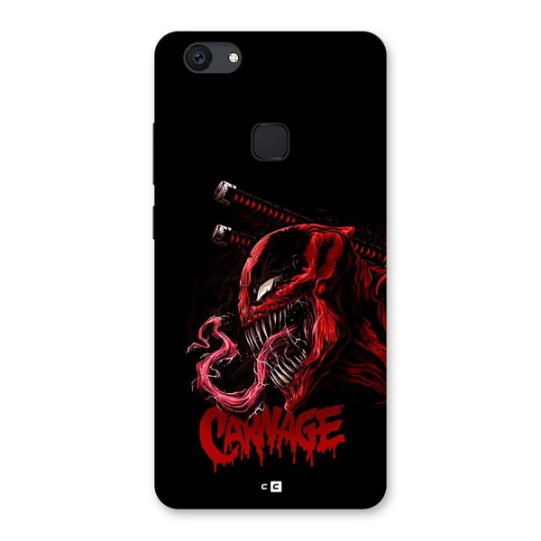 Hybrid Carnage Back Case for Vivo V7 Plus