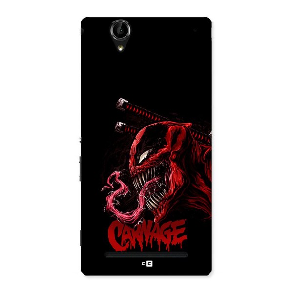 Hybrid Carnage Back Case for Xperia T2