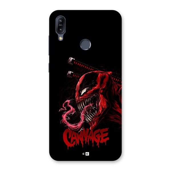 Hybrid Carnage Back Case for Zenfone Max M2