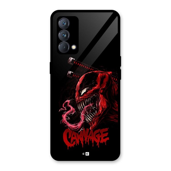 Hybrid Carnage Glass Back Case for Realme GT Master Edition