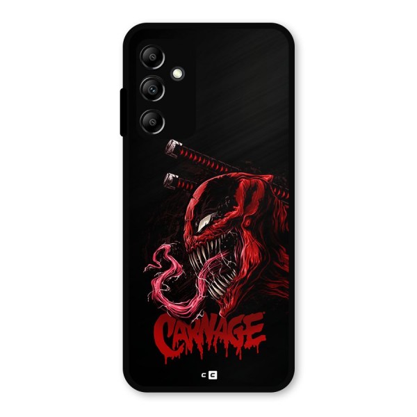 Hybrid Carnage Metal Back Case for Galaxy A14 5G