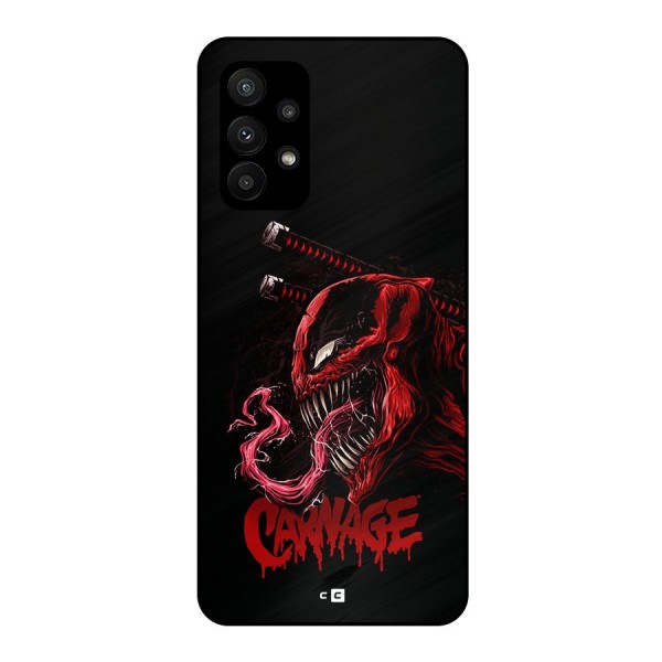 Hybrid Carnage Metal Back Case for Galaxy A23