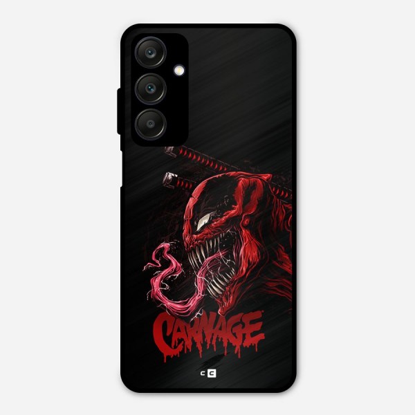 Hybrid Carnage Metal Back Case for Galaxy A25 5G