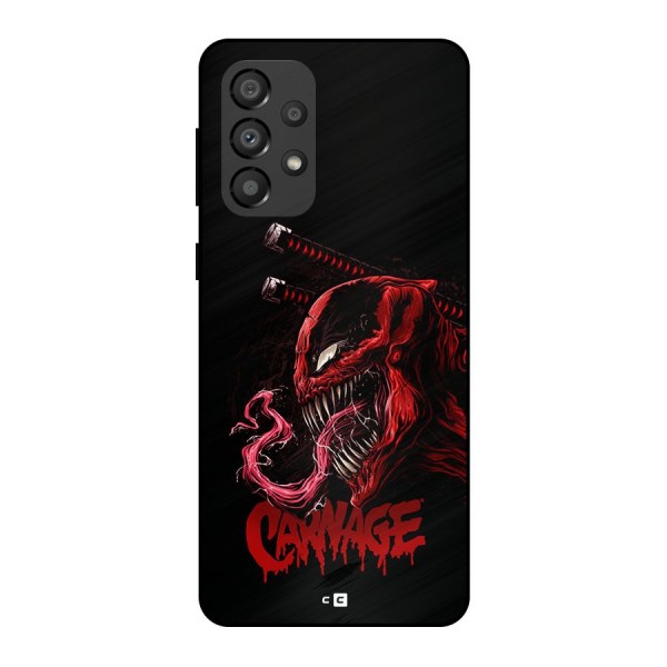 Hybrid Carnage Metal Back Case for Galaxy A33 5G