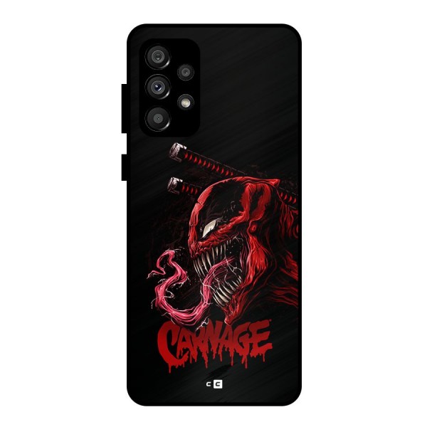 Hybrid Carnage Metal Back Case for Galaxy A73 5G