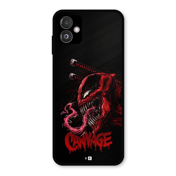 Hybrid Carnage Metal Back Case for Galaxy F14