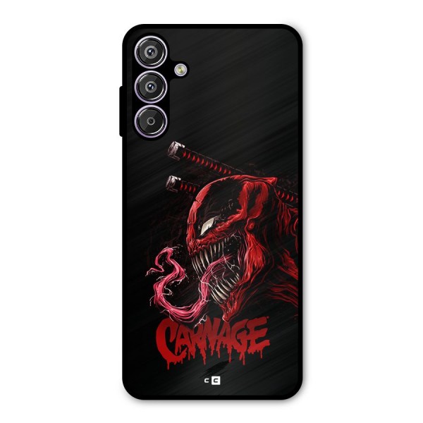 Hybrid Carnage Metal Back Case for Galaxy F15