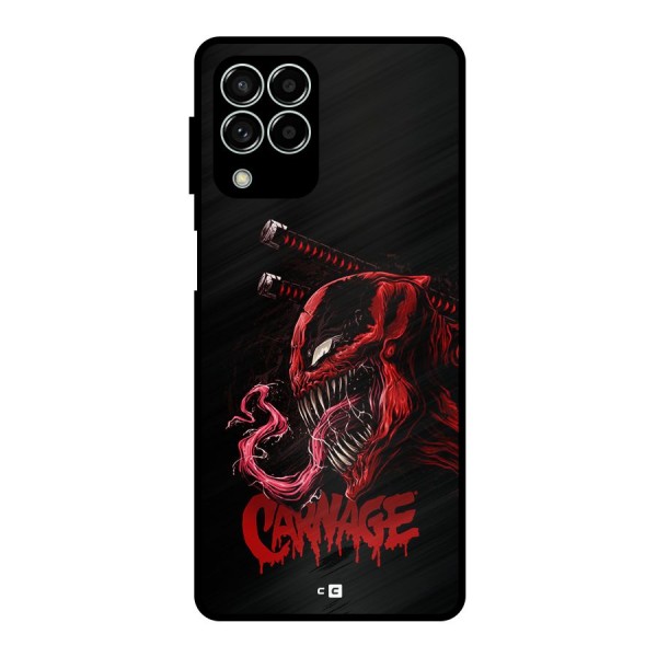 Hybrid Carnage Metal Back Case for Galaxy M33