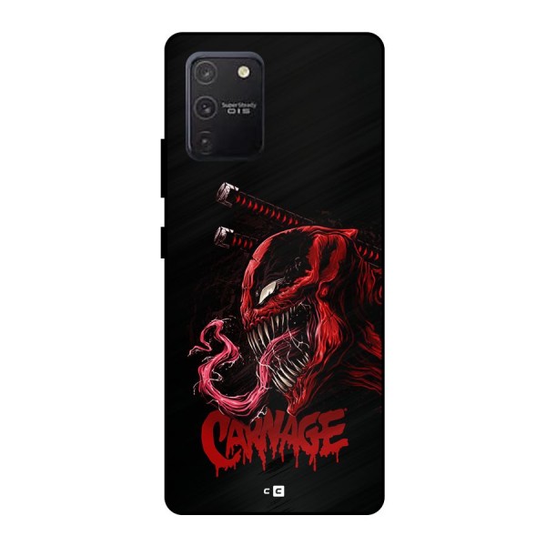 Hybrid Carnage Metal Back Case for Galaxy S10 Lite