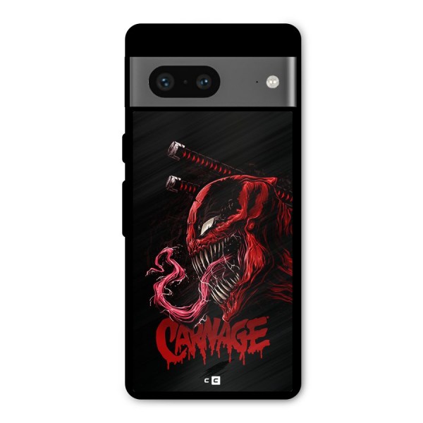 Hybrid Carnage Metal Back Case for Google Pixel 7