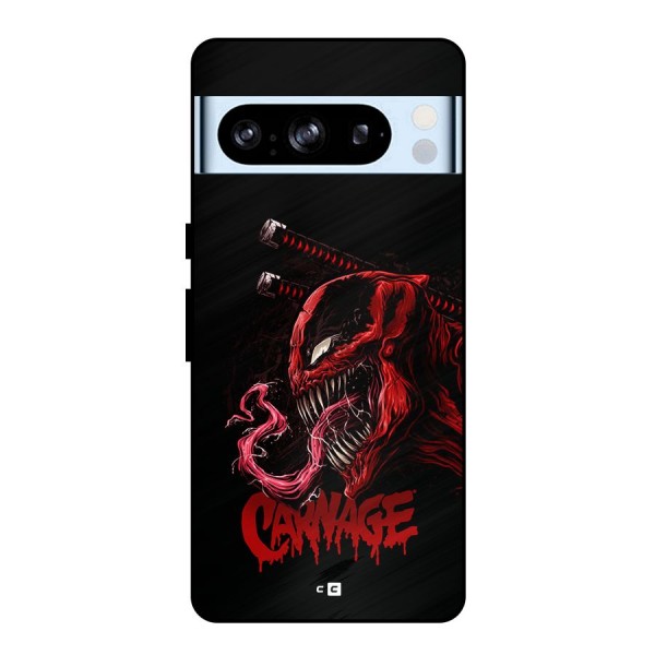 Hybrid Carnage Metal Back Case for Google Pixel 8 Pro