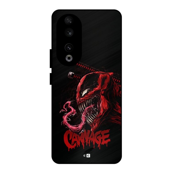 Hybrid Carnage Metal Back Case for Honor 90