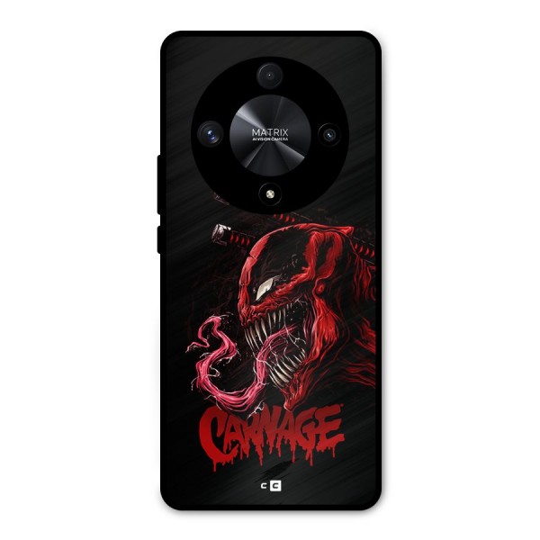 Hybrid Carnage Metal Back Case for Honor X9b