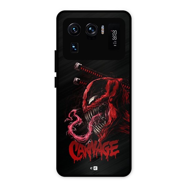 Hybrid Carnage Metal Back Case for Mi 11 Ultra